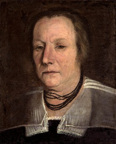 Portrait of Old Woman by Annibale Carracci